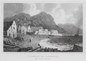 Merionethshire Mouse Mat Collection: Abermaw, or Barmouth, Merionethshire (engraving)