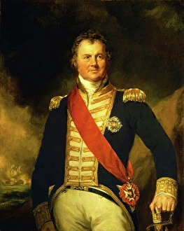 Maritime Force Collection: Admiral Sir Edward Thornborough (1754-1834), 1821 (oil on canvas)