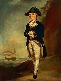 Greenwich Poster Print Collection: Admiral Sir William Cornwallis (1744-1819), late 18th century to early 19th century (oil on canvas)