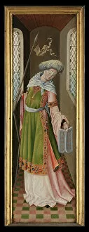 Sightless Eyes Collection: Allegorical figure of the Synagogue, from the Legend of St. Ursula, 1482 (oil on panel)