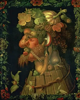 Barrel Collection: Autumn, from a series depicting the four seasons, commissioned by Emperor Maximilian II