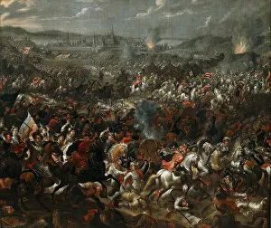 Palaces Mouse Mat Collection: The Battle of Vienna on 12 September 1683, ca 1683-84 (oil on canvas)