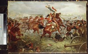 Winning Collection: Capture of the Eagle, Waterloo, 1898 (oil on canvas)