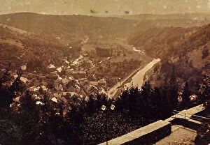 Castles Photographic Print Collection: The castle of Vianden in Luxembourg