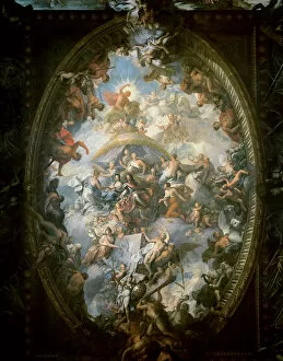 Glorious Revolution Collection: Ceiling of the Painted Hall, 1707-14