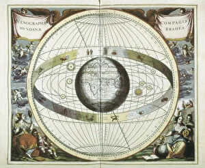 Denmark Premium Framed Print Collection: CELLARIUS, Andreas (1596-1665). Atlas Coelestis seu Harmonia Macrocosmica. 1661
