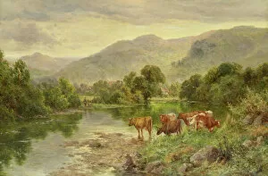 Rural Landscape Collection: Church Pool, Bettws-y-coed (oil)