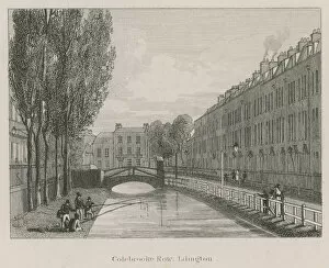 Wooden Bridge Collection: Colebrooke Row, Islington, London (engraving)