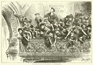 Living Collection: A critical audience on the subject of 'step-dancing'(engraving)