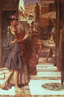 Colosseum Collection: The Departure, 1880 (oil on panel)