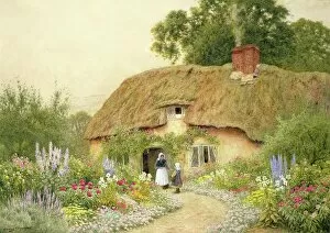 Devon Canvas Print Collection: A Devon Cottage