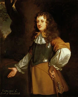 Paintings Collection: Edward Montagu, 1st Earl of Sandwich (1625-1672), c.1658-59 (oil on canvas)