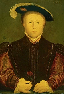 Greenwich Poster Print Collection: Edward VI (oil on panel)