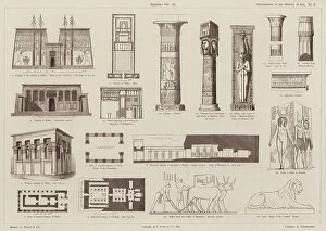 Sepulchres Collection: Egyptian Art (engraving)