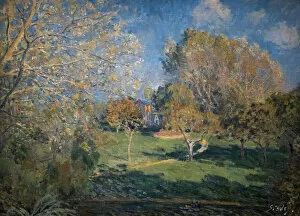 Alfred Sisley Collection: The Garden of Hoschede, 1881 (oil on canvas)