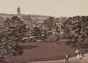 Glasgow Photographic Print Collection: Glasgow: The West-End Park (litho)