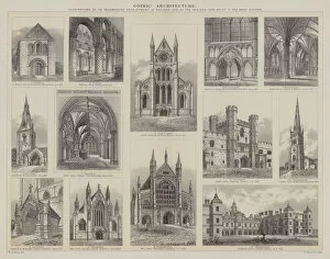 Winchester Collection: Gothic Architecture (engraving)