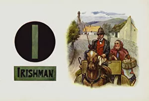 Irishman Collection: I, Irishman (colour litho)