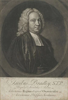 Greenwich Mouse Mat Collection: James Bradley, Astronomer Royal 1742-1762, late 18th century (print)