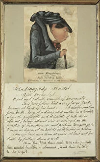 Handwritten Collection: John Baggridge; commonly called Jack Double-head (w / c on paper)