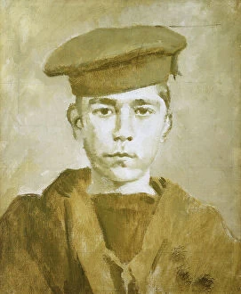 Sailors Collection: John Travers Cornwell, Boy 1st class (1900-1916), 20th century (oil)