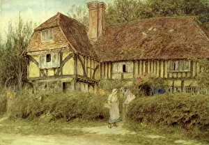 Timber Frame Collection: A Kentish Cottage (w / c on paper)