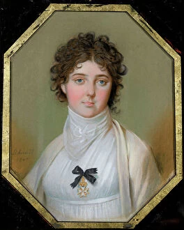 William Hamilton Pillow Collection: Lady Emma Hamilton, c.1800 (pastel on paper)