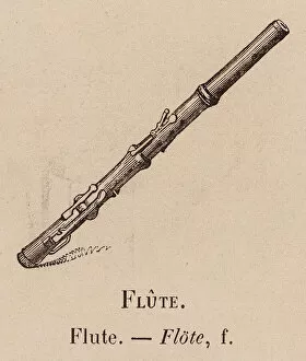 Image of Le Vocabulaire Illustre: Guimbarde; Jew's harp; Brummeisen  (engraving) by European School, (19th century)