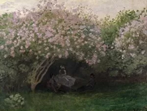 Impressionist paintings Jigsaw Puzzle Collection: Lilacs, Grey Weather, 1872 (oil on canvas)