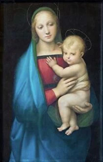 Renaissance art Photographic Print Collection: Madonna del granduca, 1506-07, (painting)