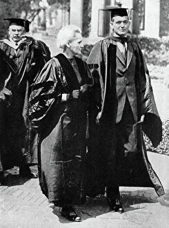 Nobel Collection: Marie Curie with Dean Pegram