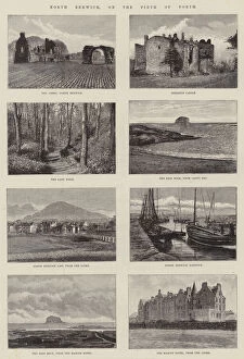 Scotland Poster Print Collection: North Berwick, on the Firth of Forth (engraving)