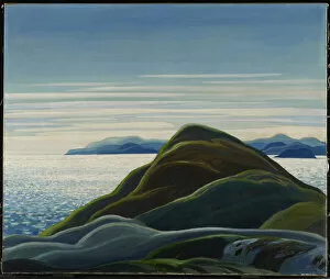 Scenic landscapes Fine Art Print Collection: North Shore, Lake Superior, 1927 (oil on canvas)