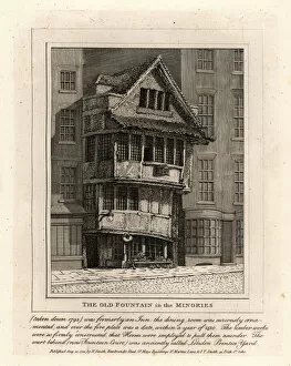 Timber Frame Collection: The Old Fountain in Minories parish, London