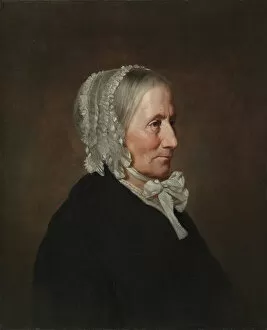 Allen Smith Mouse Mat Collection: Portrait of the Artist's Mother, 1850 (oil on canvas)