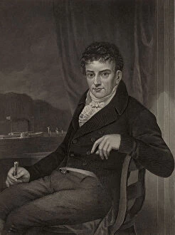 One Mid Adult Man Only Collection: Portrait of Robert Fulton
