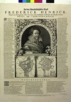 Hollander Collection: Prince of Orange Friedrich Heinrich, 1629 (print)