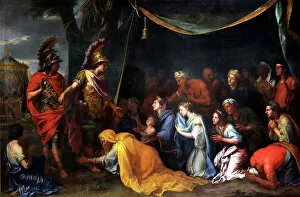 King Charles Collection: The Queens of Persia at the feet of Alexander, also called The Tent of Darius, c