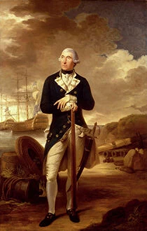 Greenwich Collection: Rear-Admiral Richard Kempenfelt (1718-1782), 1782 (oil on canvas)
