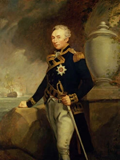 Fleet Collection: Rear-Admiral Sir Thomas Graves (1680-1755), 1801-02 (oil on canvas)