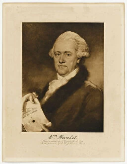 Sir William Herschel Photographic Print Collection: Sir William Herschel (1738-1822) (photogravure)