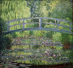 France Canvas Print Collection: Water Lily Pond, Green Harmony, 1899 (Oil on Canvas)