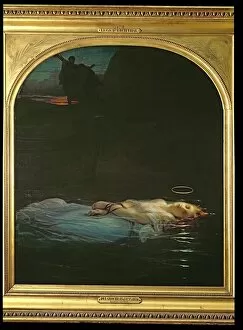 Floating Collection: The Young Martyr, 1855 (oil on canvas)