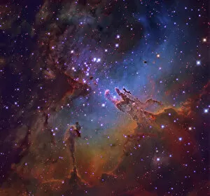 Molecular Clouds Collection: M16, The Eagle Nebula in Serpens
