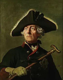 One Person Collection: Vintage painting of Frederick the Great of Prussia