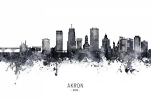 Sight Collection: Akron Ohio Skyline
