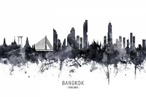Sight Collection: Bangkok Thailand Skyline