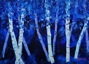 Impressionistic Collection: Birch Trees