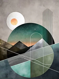 Landscapes Collection: Celestial Geometry