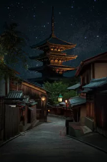 Kyoto Canvas Print Collection: Kyoto Night